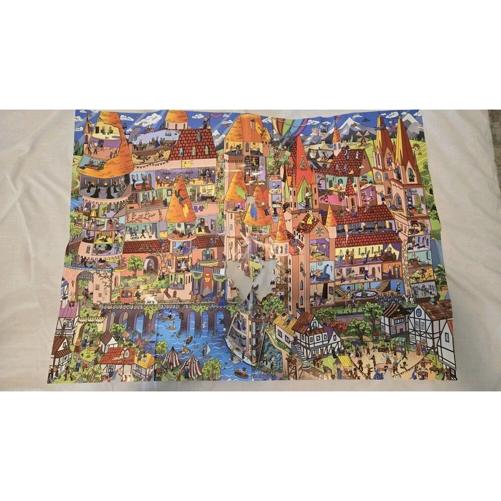 Quokka Mythtories KNIGHTLY CATS 1000 Piece Jigsaw Puzzle Mystery 2025